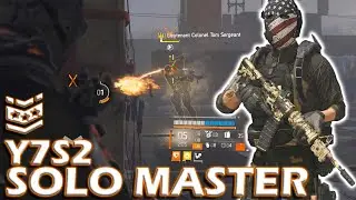 Solo Master Run | Full Gameplay No Commentary | Y7S2 #division2