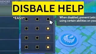 How To Disable Help in Dota 2(EASY)