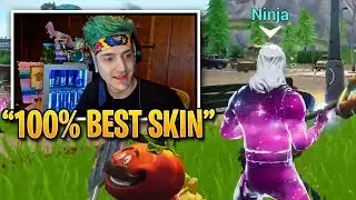 Ninja's FIRST Game Using The *NEW* Galaxy Skin!