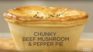 Chunky Beef and Mushroom Pie