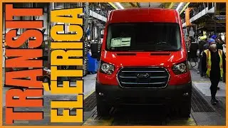 FORD TRANSIT EL&Eacute;TRICA COMO &Eacute; A PRODU&Ccedil;&Atilde;O NA F&Aacute;BRICA DOS ESTADOS UNIDOS E VEM PARA O BRASIL - BlogAuto