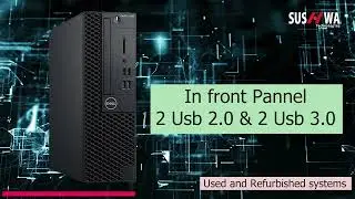 Used Dell Brand 3060 SFF Customized 8th gen Desktop pc System |Used and Refurbished Computers#usedpc