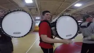 Reading Memorial High School Marching Band 2019- Drumline Cadence