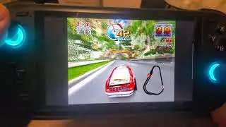 Daytona USA 2 - Super3 (android) Odin 2 quick test at 2 x resolution 