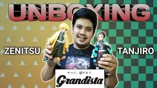 DEMON SLAYER: KIMETSU NO YAIBA GRANDISTA TANJIRO & ZENITSU FIGURE | UNBOXING & REVIEW
