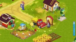1-3  level My Farm на facebook