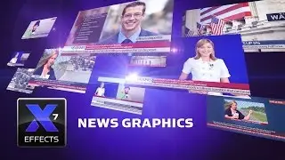 XEffects News Graphics for Final Cut Pro X FCPX Template Plugins