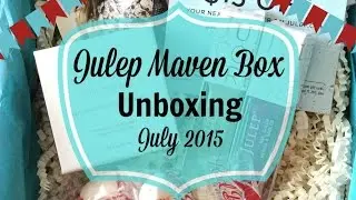 Julep Maven JULY 2015 Box Unboxing