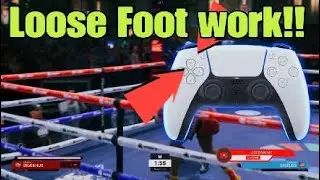 Undisputed How To Use Loose Footwork PS5 & Xbox