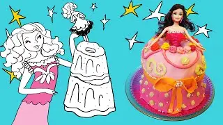 Jill - DIY: Maak een mooie Barbietaart!