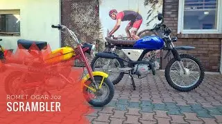 Robimy scramblera z 50ccm #3 | Romet Ogar 202 Fi