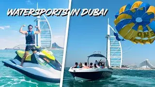 JBR Beach | Nemo Watersports | Aqua Fun Waterpark | Mumbai to Dubai Travel Vlog 2024