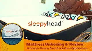 Ортопедический матрас Sleepyhead Original BodyIQ с эффектом памяти | Распаковка | Обзор
