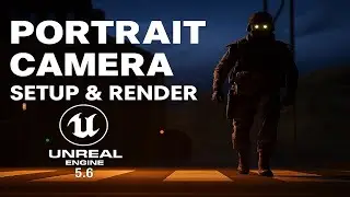 Unreal Engine 5.6 Portrait Camera &ndash; Easy Setup & Render Tutorial