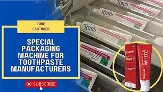 Automatic Packaging Machine for Toothpaste Manufacturer | Tube Cartoning Machine for sale