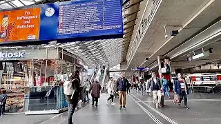 LUZERN SBB CFF FFS CENTRAL TRAIN STATION WALK AROUNDS REVIEW @ LUCERNE SWITZERLAND 🇨🇭 march 2023
