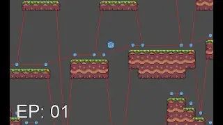 2D Platformer Pathfinder Tutorial - Part1 - placing the graph points.