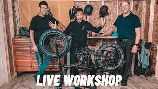 Замена мотора в режиме реального времени на Rad Mini &mdash; Rad Power E-Bikes