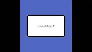 Recordent- Website launch