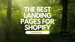 Как создать лучшие целевые страницы в Shopify с помощью GemPages