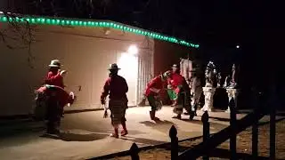 Matachines El Paso, neighborhood dance......