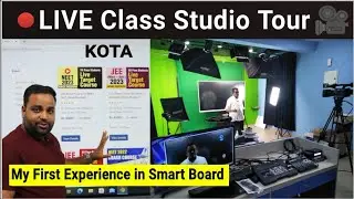 Kota Coaching Live class Studio Tour🎥 & JEE -NEET Course Update