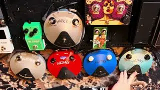 FUZZ FACE SHOOTOUT! BC183, 108, 109 and Germanium! No talking&hellip;just tones 