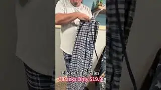 3 Packs Only $19.9 Men Pants Clearance Sales, Find Essential Styles & Trends at Amazing Prices.