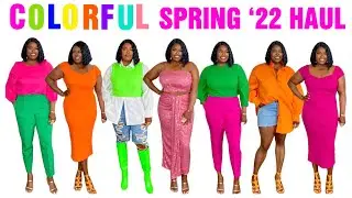 COLORFUL SPRING HAUL ft. RIVERISLAND, NASTYGAL, H&M, EXPRESS and MORE...