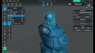 how to combine parts and pose modular minis using Lychee slicer