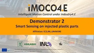 IMOCO4.E Demonstrator 2: Smart Sensoring on injected plastic parts