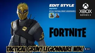 FORTNITE TACTICAL GRUNT LEGIONNAIRE WIN! XBOX CHAPTER 6 SEASON 2