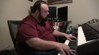 Pastoral RedShirtJam#1 live improv by Robert Bruce Scott free to use for YouTube background music