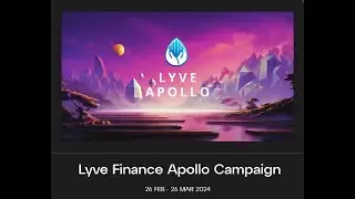 Кампания Lyve Finance Apollo: заработайте 150 Linea LXP!