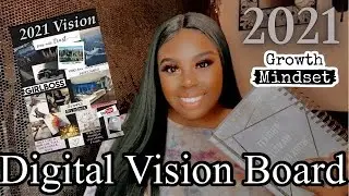 HOW TO CREATE A DIGITAL VISION BOARD FOR 2021! USING ONLY YOUR PHONE + MOTIVATION.