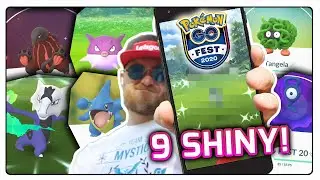 ZDOBYŁEM NAJRZADSZEGO SHINY W POKEMON GO! - DZIEŃ 1 - POKEMON GO FEST 2020