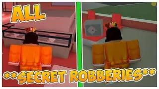 ALL THE ROBBERIES IN MAD CITY | ROBLOX