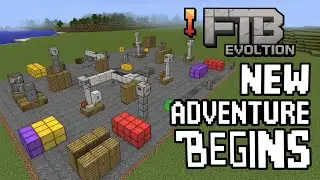 Minecraft FTB Evolution Ep. 1 &ndash; A New Modded Adventure Begins!