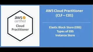 Elastic Block Store | Instance Store | Hindi | #ebs #aws #awstraining  #cloudcomputing #awstutorials