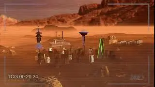 Building Mars City Animation
