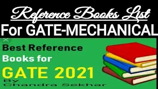 4. Best Referee Books to crack GATE, ESE, PSU's of MECHANICAL by Chandra Sekhar
