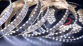 Dual Side Emitting 335SMD Flexible LED Light Strips, DC24V 1200LEDs CRI 90 For Gap Lighting