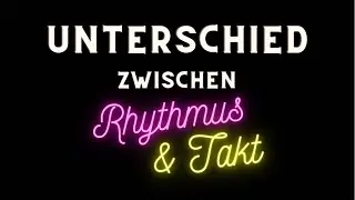 Unterschied Takt & Rhythmus und warum das beim Tanzen so wichtig ist? Theorie Folge 1