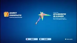 Fortnite Pickaxe:  STARBRITE SLASHER