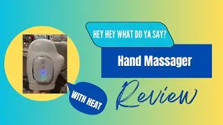 Hand Massager w/ Heat Review- Perfect for Arthritic Hands!