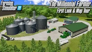 Millennial Farmer (MF Farms) - Map Preview | Farming Simulator 22