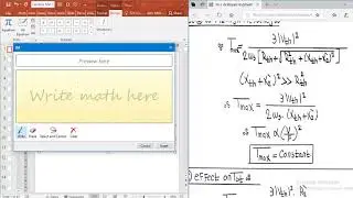 Writing equations in powerpoint - (Arabic version)