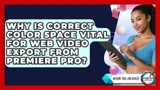 Why Is Correct Color Space Vital For Web Video Export From Premiere Pro? - Design Tool Unlocked
