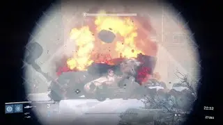 Destiny 1 - Destroying Perfected Walker with 4 sniper shots, Airborne, Ex Machina,Empyrean Bellicose