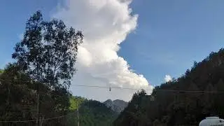 Enjoying the weather 🌡️ evening time #trending #viral #nature #hill#travel #lifedream #cute #love 